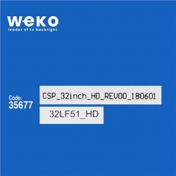 Wkset-5787 35677X2 Csp_32Inch_Hd_Rev00_180601 - 32Lf51_Hd 2 Adet Led Bar