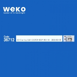 Wkset-5803 36712x2 arcelik_43_clarity_2x8_1313fca_8s1p rev.v4 2 adet led bar