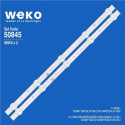 Wkset-5845 36563X2 Jl.D19051235-081Bs-M 8Dd1-90A0-005000  2 Adet Led Bar