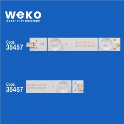 Wkset-5855 35457X4 Ms-0818 V4 A4 180 Dt0-391900-1H 4 Adet Led Bar (Bölünmüş 8 Adet)