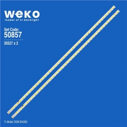 Wkset-5857 35527X2 Up041aw100a20 T315B6-P01-L07(Ver.C1)  2 Adet Led Bar (40Led)