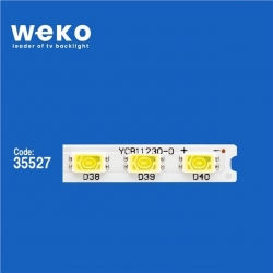 Wkset-5857 35527X2 Up041aw100a20 T315B6-P01-L07(Ver.C1)  2 Adet Led Bar (40Led)