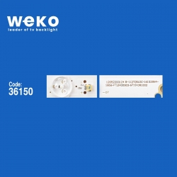 Wkset-5864 36150x4 sj.hz.d3950502-2835cs-f 4 adet led bar