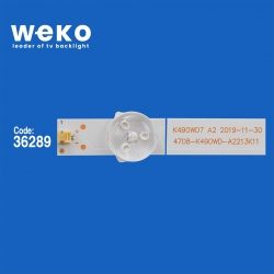 Wkset-5869 36289x9 k490wd7 a2 4708-k490wd-a2213k01 9 adet led bar