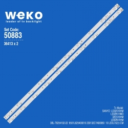 Wkset-5883 36413x2 3bl-t6254102-22  6501l625400010 230132c1n00060  2 adet led bar