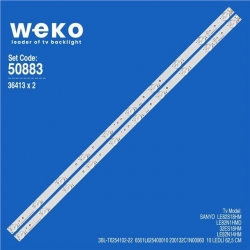 Wkset-5883 36413X2 3Bl-T6254102-22  6501L625400010 230132C1N00060  2 Adet Led Bar