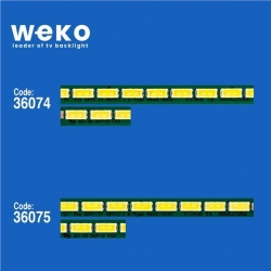 Wkset-5914 36074X1 36075X1 55 V14 Art5 Tv Re0.2 1 L/R 2 Adet Led Bar (72Led)