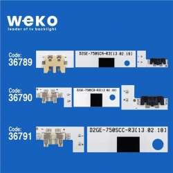 Wkset-5989 36789X12 36790X12 36791X12 2013Svs75f D2ge-750Sca/B/C 36 Adet Led Bar