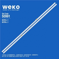 Wkset-5991 36795X1 36796X1 Ssc_Lge_19Y_55Sm85_66Led_Array_Left/Rıght 2 Adet Led Bar (66Led)