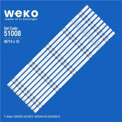 Wkset-6008 36714X10 Svh550al2 Sv550al3_Rev03_5Led_Ubh+Sılk_160615 10 Adet Led Bar