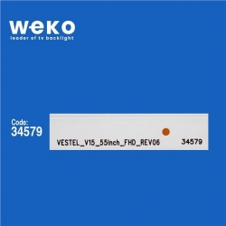 Wkset-6013 34579X7 Vestel_V15_55Inch_Fhd_Rev06 - A-Type 7 Adet Led Bar