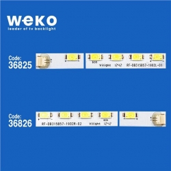 Wkset-6019 36825X1 36826X1 Rf-Db315b57-1902L/R 2 Adet Led Bar (38Led)