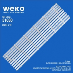 Wkset-6030 36397X10 K650wdf A2 4708-K65wdf-A2113N31 Type B 10 Adet Led Bar