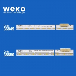 Wkset-6043 36849x1 36850x1 55 v18 art3 3138 rev0.1 l/r-type 2 adet led bar (66led)