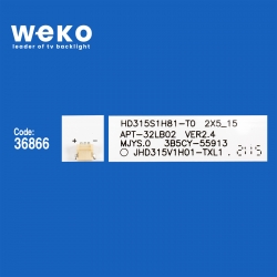 Wkset-6055 36866x2 crh-bt32c1303005028bmrev1.3 2 adet led bar