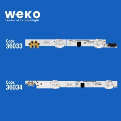 Wkset-6060 36033x11 36034x11 samsung 2013svs65f l/r 22 adet led bar