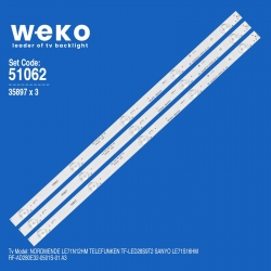 Wkset-6062 35897x3 rf-ad280e32-0501s-01 a4 - 180.dt0-281200-0h 3 adet led bar