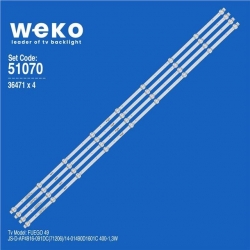 Wkset-6070 36471X4 Js-D-Ap4916-091Dc (70722A)  4 Adet Led Bar