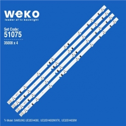 Wkset-6075 35008X4 32 Inch D1ge-320Sc0- R2-R3 - 32H-3535Led-32Ea  4 Adet Led Bar