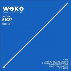 Wkset-6082 36871X1 V420H1-Le6-Trem3  1 Adet Led Bar (48Led)