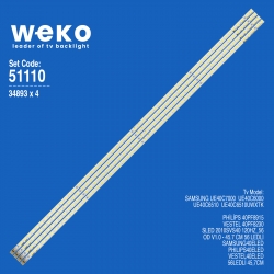 Wkset-6110 34893x4 sled 2010svs40 120hz_56 od v1.0  4 adet led bar (56led)