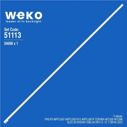Wkset-6113 34698X1 Sled 2012Sgs46 7030L 64 Rev1.0  1 Adet Led Bar (64Led)