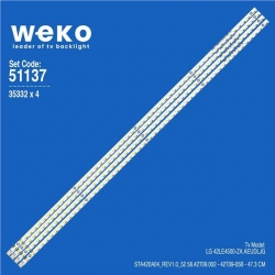 Wkset-6137 35332X4 Sta420a04_Rev1.0_52 58.42T09.002 4 Adet Led Bar (52Led)