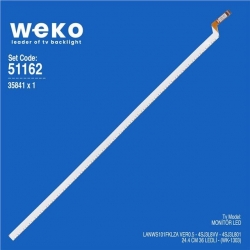 WKSET-6162 24.4 Cm 36 Ledli Monitör Led Bar