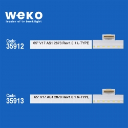 Wkset-6172 35912x1 35913x1 65 v17 as1 2873 rev1.0 l/r-type 2 adet led bar (132led)