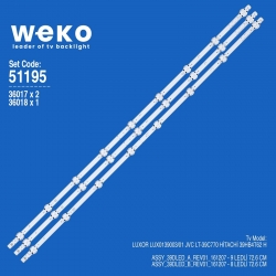 Wkset-6195 36017x2 36018x1 assy_39dled_a/b_rev01_161207 3 adet led bar (8+9lens)