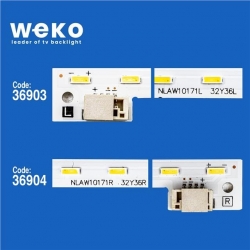 Wkset-6198 36903X1 36904X1 Cmkm-Mb2s  Nlaw10171l/R  2 Adet Led Bar (36Led)