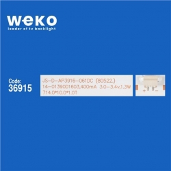 Wkset-6211 36915X3 Js-D-Ap3916-061Dc (80522.)  3 Adet Led Bar