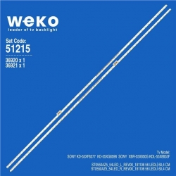 Wkset-6215 36920X1 36921X1 St0550az5_54Led_L/R_Rev00_181106 2 Adet Led Bar (56Led)