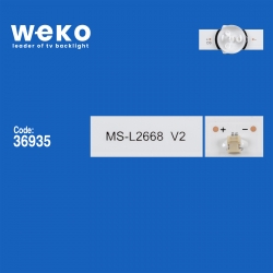 Wkset-6231 36935x2 ms-l2151 / ms-l2668 v2 / jl.d24041330-0 06as-m  2 adet led bar