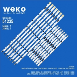 Wkset-6235 34953X7 34954X7 D2ge-400Sca/B  14 Adet Led Bar
