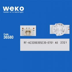 Wkset-6258 36580x2 rf-az320030se30-0701 a0  2 adet led bar