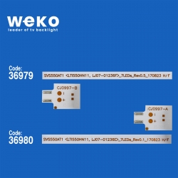 Wkset-6274 36979x7 36980x6 svs550af3 (lti550hn11,lj07-01236a/b 13 adet led bar