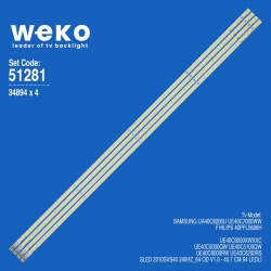 Wkset-6281 34894x4 sled 2010svs40 240hz_64 od v1.0  4 adet led bar (64led)