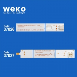Wkset-6295 37026x4 37027x4 se50d09l/r-zc22ag-03 8 adet led bar
