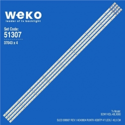 Wkset-6307 37043X4 Sled 090907 Rev.1 Ae4060a Runtk 4336Tp  4 Adet Led Bar (43Led)