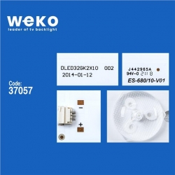 Wkset-6318 37057X2 Dled32gk2x10 002  2 Adet Led Bar