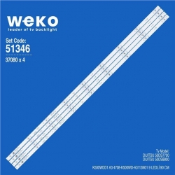 Wkset-6346 37080X4 K500wdd1 A3 4708-K500wd-A3113N01  4 Adet Led Bar