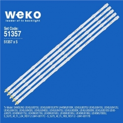 Wkset-6357 34963X5 34964X5 V5du-400Dca-R1/400Dcb 81,4 Cm Birleştirilmiş Led Kodu 5 Adet Led Bar