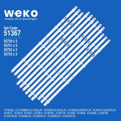 Wkset-6367 35729X3 51X3 52X3 53X347 Row2.1 Rev 0.7 1 12 Adet Led Bar