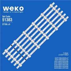 Wkset-6383 37106X6  Ssc_Y21 Slim Trıdent 50Up80_Hkc_Ptn0.5_Rev00_200915  6 Adet Led Bar
