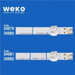 Wkset-6386  34979X2 34980X3 34981X3 34982X2  47 V14 Drt Rev0.2 1  94 Cm Birleştirilmiş Led Kodu 5 Adet Led Bar