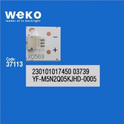 Wkset-6405 37133X3 06-43F9-Smc3030-0D22-3X8-W12-190826-B 3 Adet Led Bar