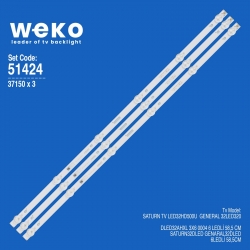 Wkset-6424 37150x3 dled32ahxl 3x6 0004  3 adet led bar