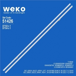 Wkset-6426 37153X1 37154X1 Ssc_65İnch_90Led_Array_Left/Rıght_181128  2 Adet Led Bar (90Led)