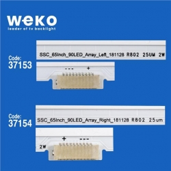 Wkset-6426 37153X1 37154X1 Ssc_65İnch_90Led_Array_Left/Rıght_181128  2 Adet Led Bar (90Led)